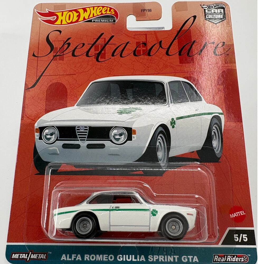 Hot Wheels Premium Car Culture Alfa Romeo Giulia Sprint GTA